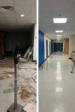 Janitorial cleaning service